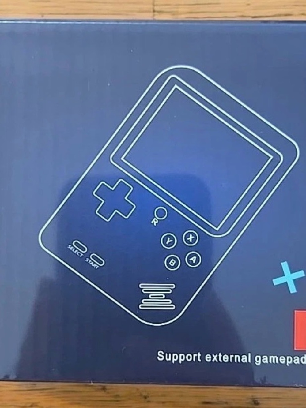 BLACK- Game Box Plus Retro Handheld Game Console